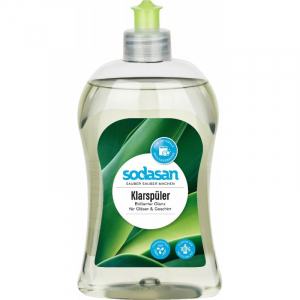 Detergenţi bio de vase - Soluţie ecologică de clătire pentru maşină de spălat vase Sodasan