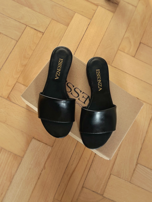 Capri Black Slides [3]