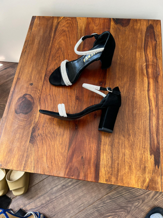 Sandale Ava Crystal Black [1]