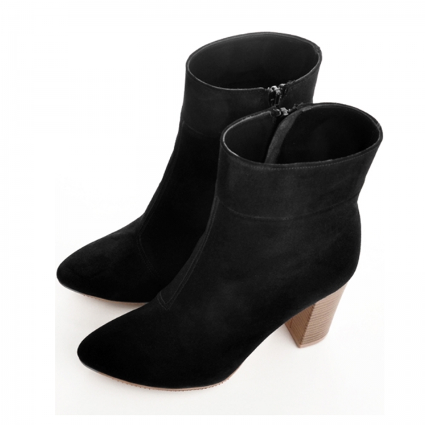 Ghete din piele intoarsa neagra [4]