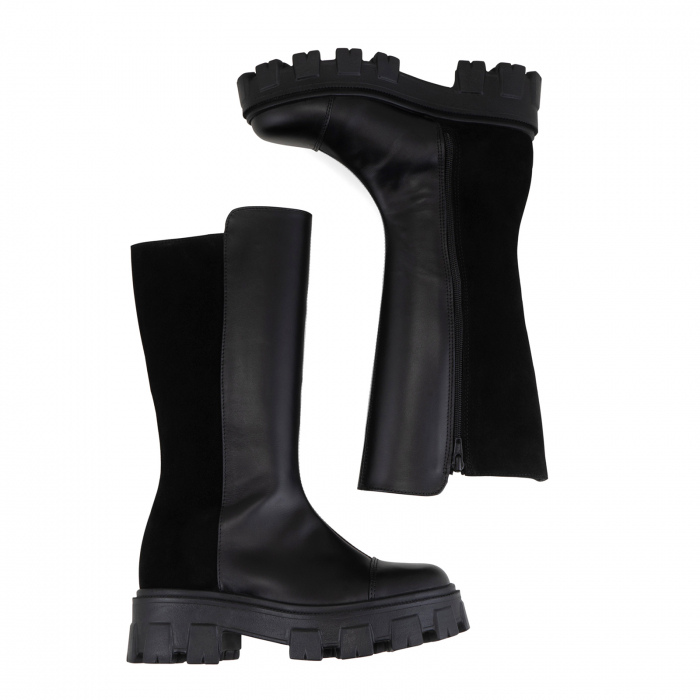 Cizme Aria Chunky Black [4]