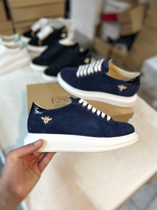 C127 sneakers Bleumarin bee [2]