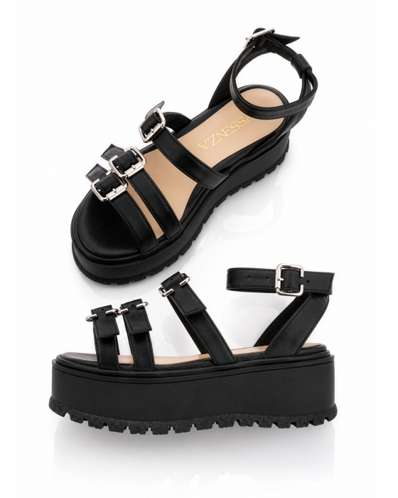 Sandale Athena Negru [4]