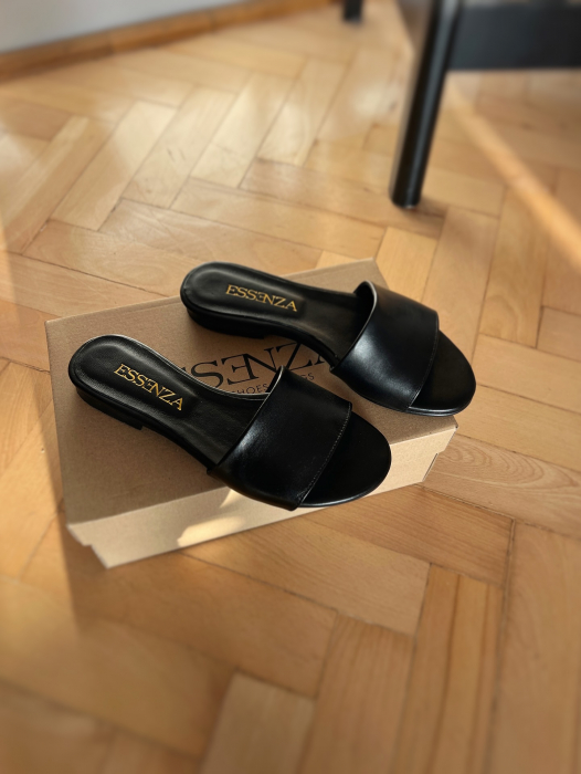 Capri Black Slides [1]