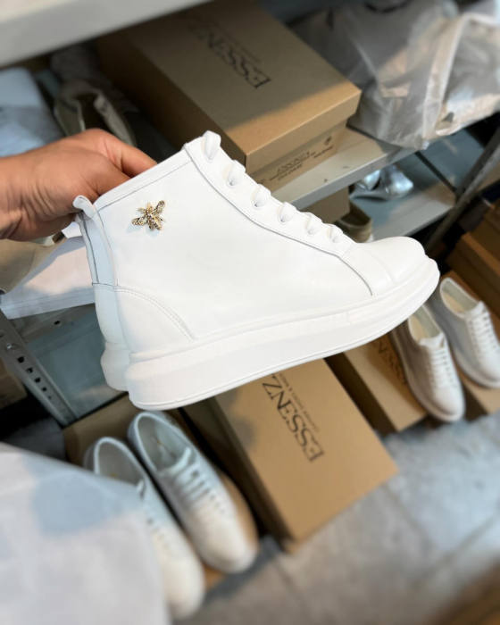 C127 ankle boots white golden bee edition [3]