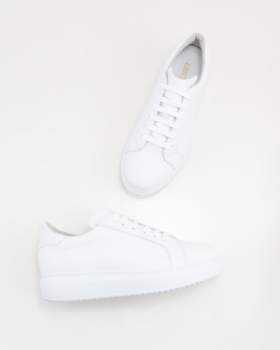 Santony  pure white sneakers [1]