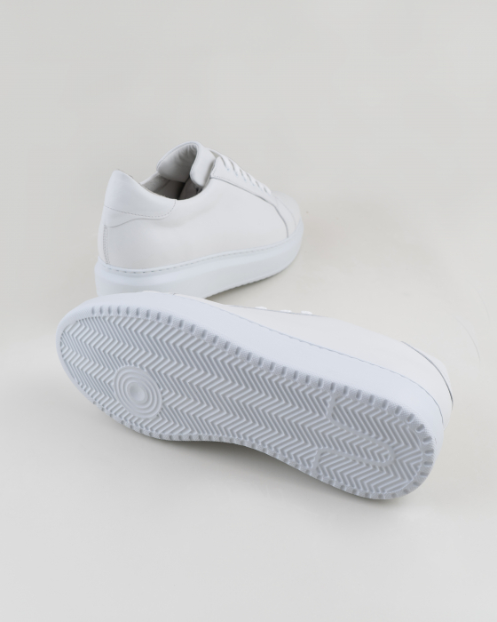 Santony  pure white sneakers [3]