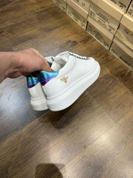 C127 sneakers blue rainbow gold bee edition [12]