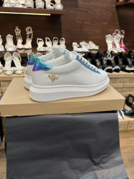 C127 sneakers blue rainbow gold bee edition [14]