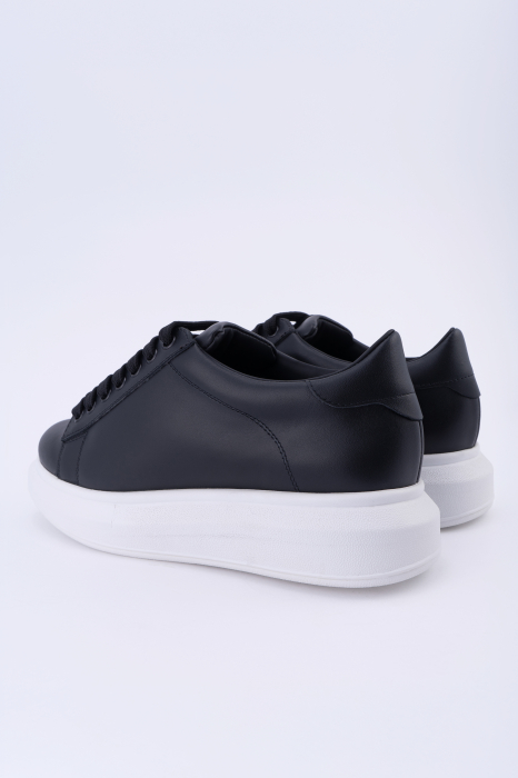 C127 sneakers negru talpa alba [4]