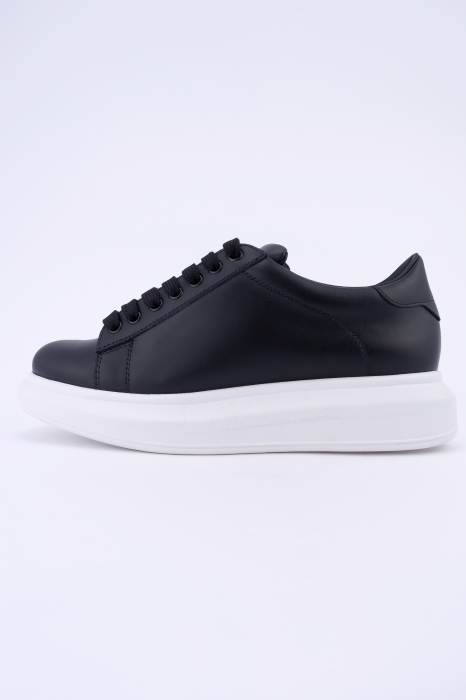 C127 sneakers negru talpa alba [2]