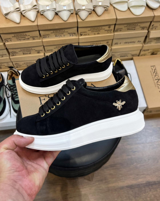 C127 sneakers Ultra Black&gold Bee [3]
