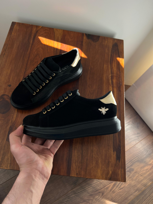C127 sneakers Ultra Black&gold Bee [6]
