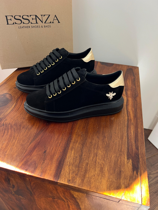 C127 sneakers Ultra Black&gold Bee [2]