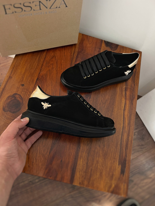 C127 sneakers Ultra Black&gold Bee [3]
