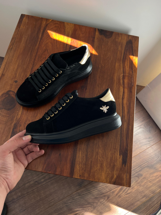 C127 sneakers Ultra Black&gold Bee [5]