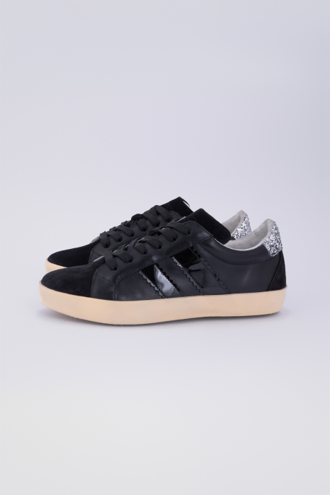 Calin 1 DS  Black Glitter Sneakers [6]