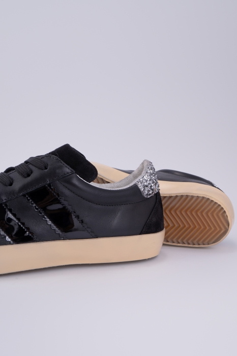 Calin 1 DS  Black Glitter Sneakers [3]