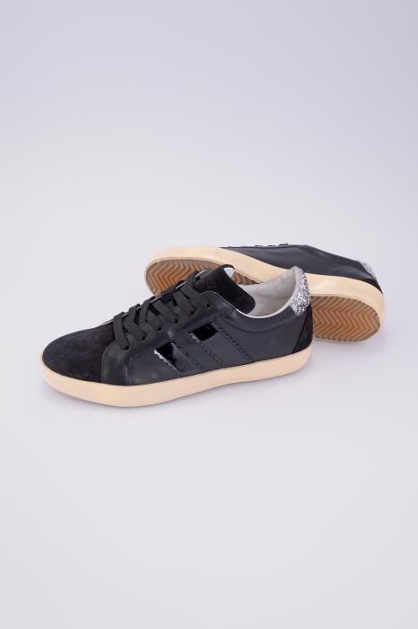 Calin 1 DS  Black Glitter Sneakers [5]
