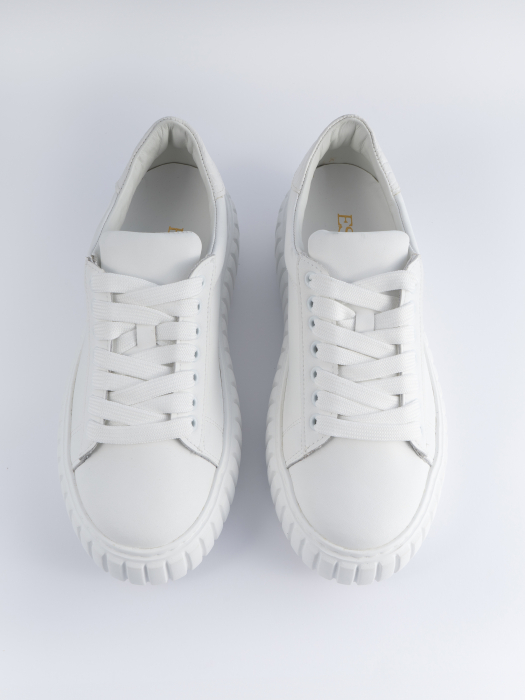 Pantofi Celia white croco [3]