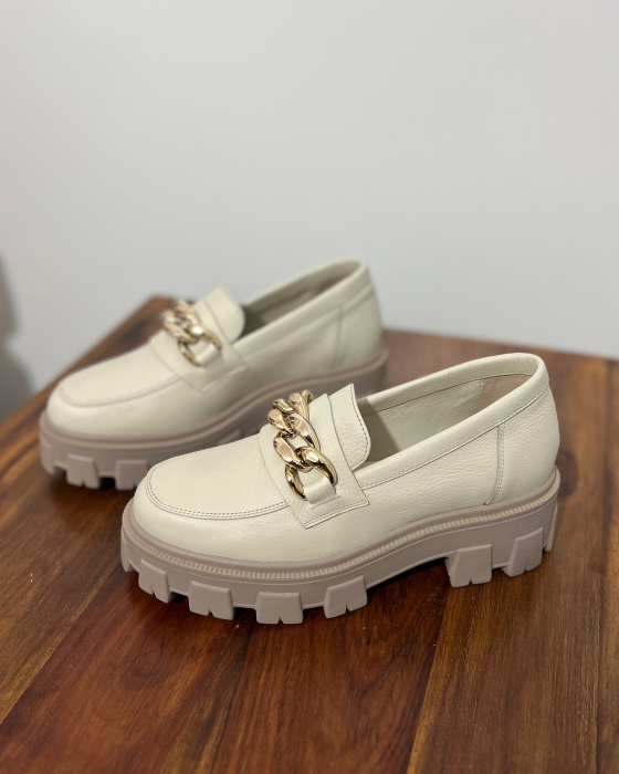 Pantofi Olivia Beige [4]