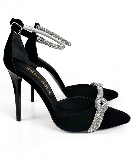 Pantofi stiletto decupati ELLA 9cm [3]