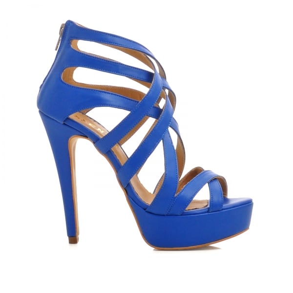 Sandale din piele albastra [1]