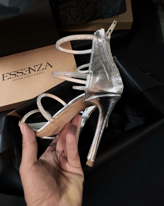 Sandale Hanna Crystal Silver [4]