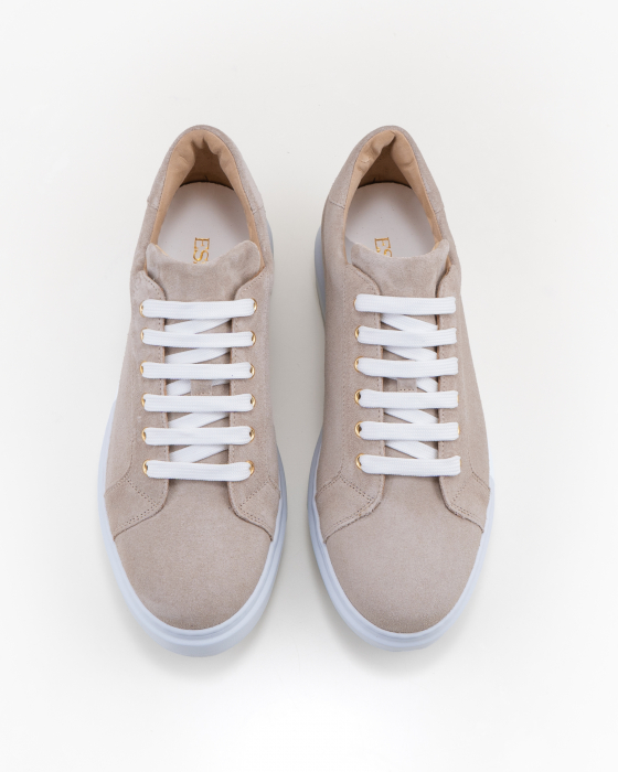 Santony beige suede sneakers [5]