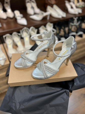 Crystal Collection - Sandale Silver Stardust X Crystal