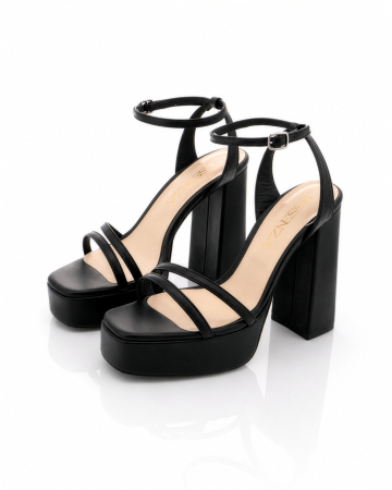 Sandale Ellie Negru 120mm [2]
