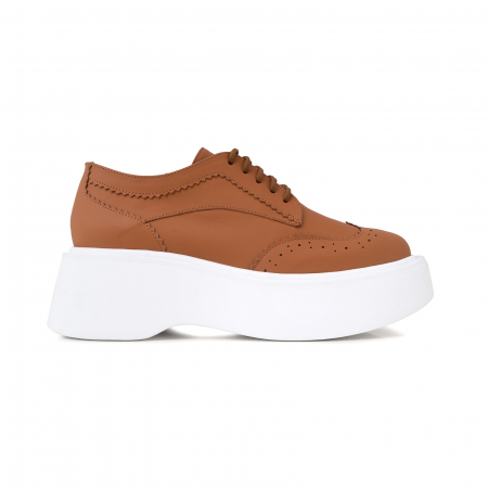 Pantofi - PROMENADE DUSTY COGNAC