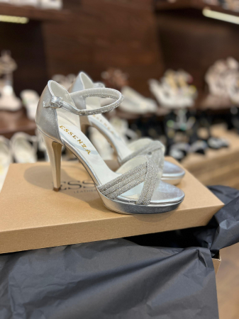 Crystal Collection - Sandale Silver Stardust X Crystal