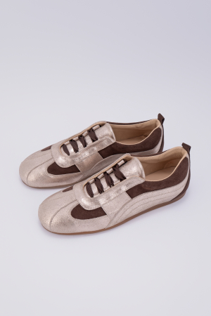 SNEAKERS - Calin 2 PM Nude Gold Brown