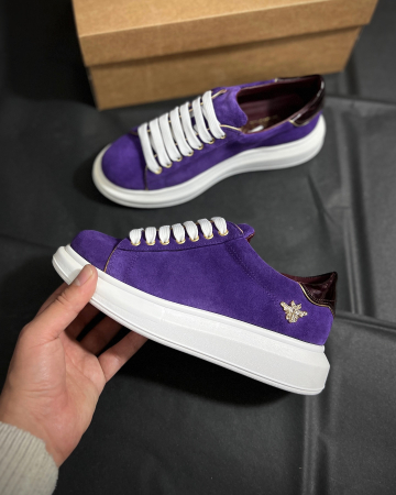 Insta Shop - C127 sneakers Premium Purple Suede