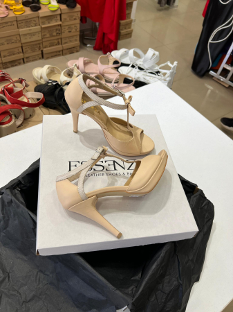 OUTLET PRIMAVARA-VARA - Sandale din piele nude 