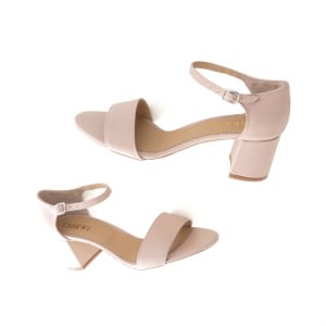 Sandale din piele naturala nude roze [3]