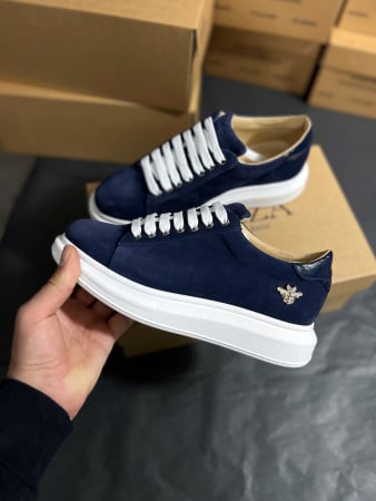 Pantofi - C127 sneakers Bleumarin bee