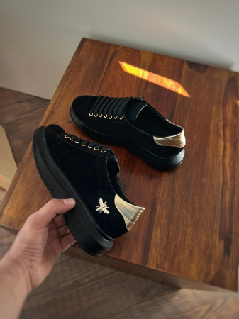 C127 sneakers Ultra Black&gold Bee [2]