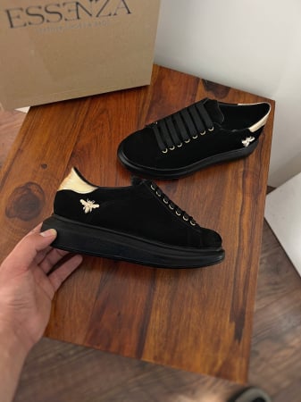 C127 sneakers Ultra Black&gold Bee [2]