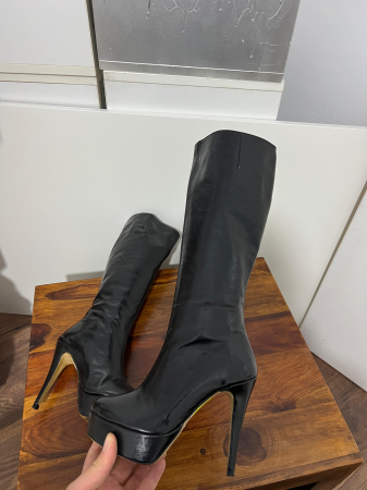 Cizme din piele naturala neagra [1]