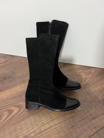 Cizme din piele naturala neagra [4]