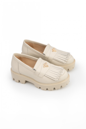 Pantofi Arya bej latte albinuta aurie [2]