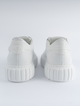 Pantofi Celia white croco [5]