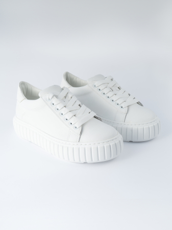 Pantofi Celia white croco [4]