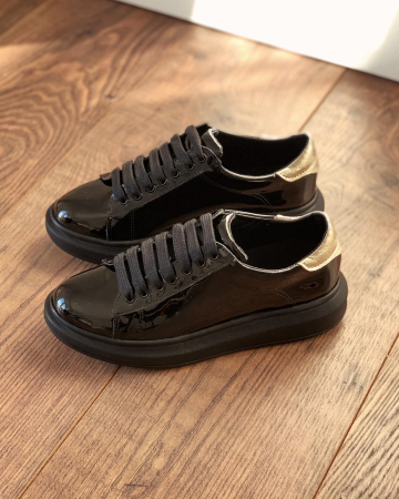 SNEAKERS - C127 sneakers black patent