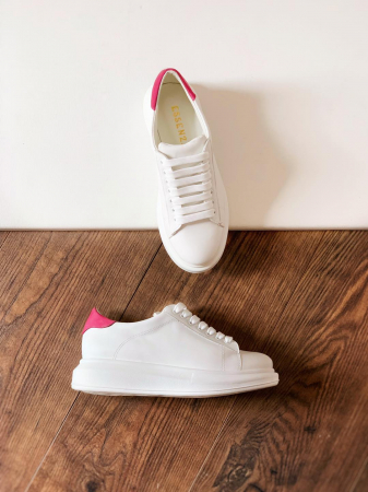 Casual - C127 sneakers white pink nabuc