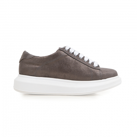 SNEAKERS - C127 sneakers glitter grey