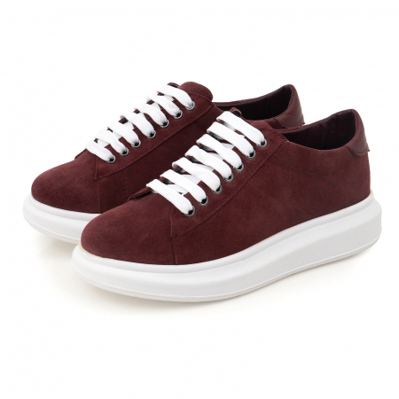C127 sneakers burgundy suede [3]