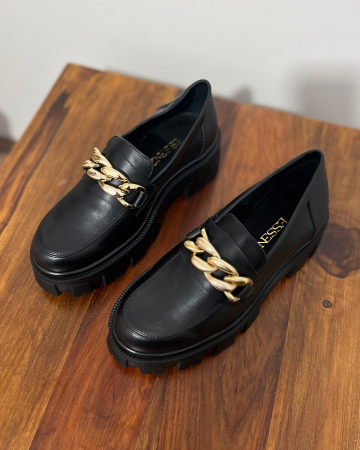 Casual - Pantofi Olivia Black